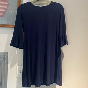 BCBG - trumpet sleeve mini dress